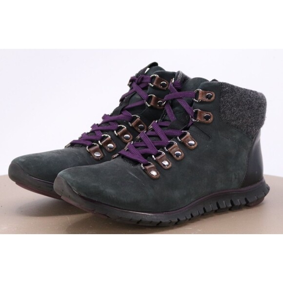 Cole Haan Zero Grand Women's Waterproof Hiking Boots Size 6.5 Leather W00157 - Picture 1 of 13